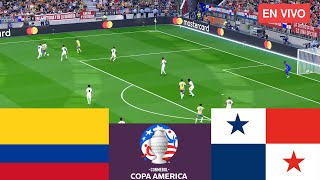 🔴Colombia vs Panamá EN VIVO⚽ Copa América 2024 Partido EN VIVO  Videojuegos simulación Pes 21 [upl. by Ojyram452]