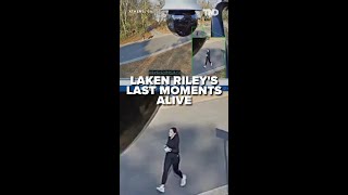 Video evidence showing Laken Rileys last moments alive [upl. by Lyrpa]