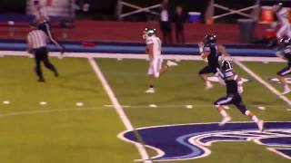 72 yard touchdown run by Novi quarterback Josh Erno vs Stevenson [upl. by Rosita]