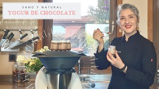 🍫 YOGUR NATURAL DE CHOCOLATE 🍫 en Varoma® con Thermomix® [upl. by Geldens]