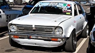 Datsun 120y B210 KA24 Twin Webers [upl. by Aisined]