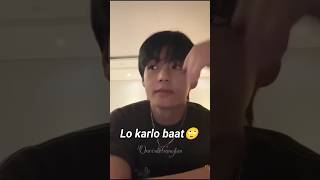 Jhuth bola wo bhi Taehyung ko 😭🤣 btsfunny btsfunnyvideos shorts [upl. by Yrad]