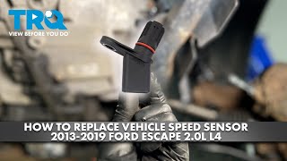 How to Replace Vehicle Speed Sensor 20132019 Ford Escape 20L L4 [upl. by Damaris173]