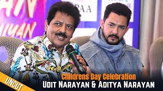 Udit Narayan And Aditya Narayan at CPAA Childrens Day Celebration 2024 [upl. by Karyl]