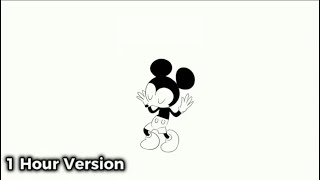 Mickey Mouse Singing Shinunoga Iwa  Full Version  1 Hour Long [upl. by Eolc]