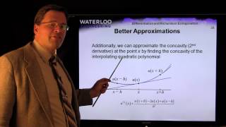 Differentiation and Richardson Extrapolation [upl. by Sessler269]