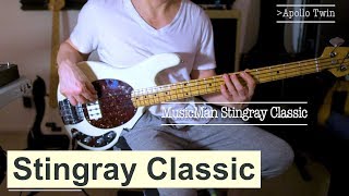 MusicMan StingRay Classic Nylon Tapewound Strings [upl. by Oniratac]