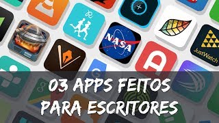 03 Apps Feitos para Escritores [upl. by Onateag]