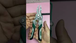 Wiring method Electrician Hardware tools Multifunction wire stripper [upl. by Sirehc]