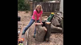 Building Unique Log Raised Beds DIY [upl. by Mcclimans]