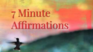 POWERFUL 7 Minute Affirmations  Stop Procrastinating and Get Started [upl. by Gorga]