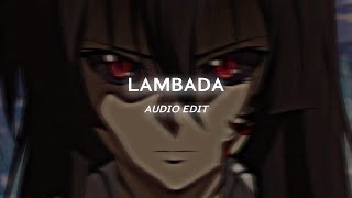 lambada  tfest x scriptonite dabro remix edit audio [upl. by Merari]