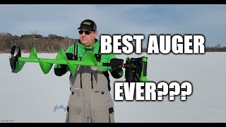 ION ALPHA  G3 10quot ICE AUGER TEST AND REVIEW [upl. by Eeryt940]