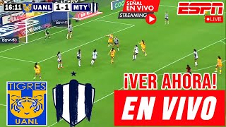 Tigres vs Monterrey en vivo🔴🔴 Ver Hoy Tigres vs Rayadas Concachampions Femenil 2024 resumen [upl. by Latrena]