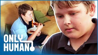 Young Boy Is Resolved To Get Healthy  Overfed amp Undernourished Obesity Documentary  Only Human [upl. by Godfree]