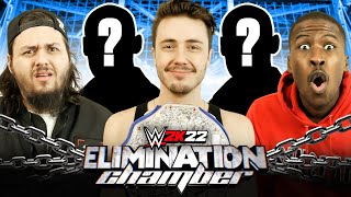 WWE 2K22 Elimination Chamber But We Draft 2 Superstars Each [upl. by Tiram]