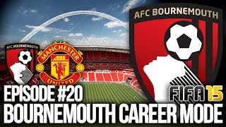 FIFA 15 BOURNEMOUTH CAREER MODE 20  FA CUP FINAL VS MAN UTD [upl. by Urbanus729]