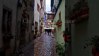 Christmas in Alsace DIscover the magic of Riquewihr 🎅🎄✨️ shorts christmas alsace travel [upl. by Aroz]