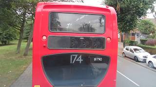 Riding atop the 174 bus in London [upl. by Hyacinthia]