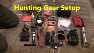 Hunting Gear Setup  for all day in the field hunting and filming [upl. by Encratis10]