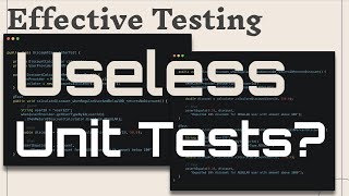 Effective Unit Testing Mastering What to Test and What Not To [upl. by Ause]