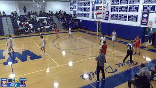 WoodRidge vs Rutherford Varsity Mens Basketball [upl. by Marciano]