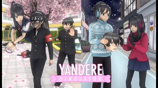 Yandere Budo x Ayano Budo Eliminates Senpai  Yandere Simulator [upl. by Amikat]