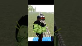 TRAIN ROBBERY 😅 FUNNY MOMENT 🤣 INDIAN BIKE DRIVING 3D shorts trending indianbikedriving3d [upl. by Towers]