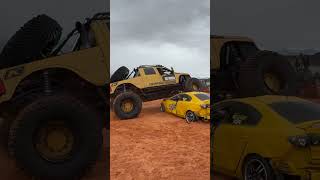 Brodozer Drives Over Car During Wrecker Pull [upl. by Oca]