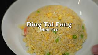 How to make Ding Tai Fung fried rice at home easily [upl. by Ahsikal]