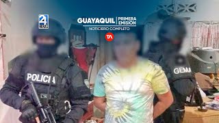 Noticiero de Guayaquil Primera Emisión 07082024 [upl. by Oiramej701]