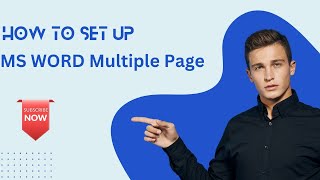 Microsoft Word Multiple Page set up [upl. by Huang]