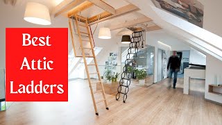 The 6 Best Attic Ladders in 2023  Buying Guide [upl. by Ntsud]