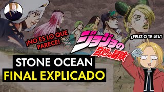 Stone Ocean tiene un final FELIZ o TRISTE  Explicación del final [upl. by Karlise]