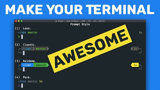 How to setup ZSH with OhMyZsh amp PowerLevel10K to make your Terminal awesome [upl. by Baram765]