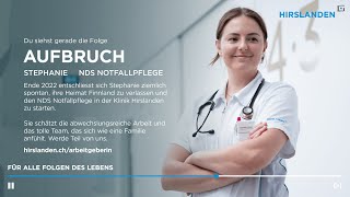 Stephanie Aufbruch – NDS Notfallpflege [upl. by Atiuqnahs]