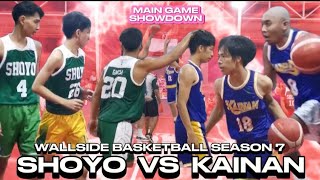 SHOYO VS KAINAN  WALLSIDE SEASON 7 [upl. by Nedgo]