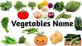 Vegetables Name Vegetables Name in English Vegetables Name with Picture  Name of Vegetables [upl. by Nosrettap]