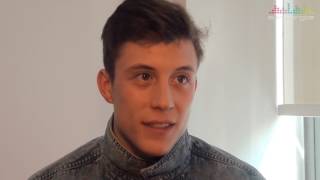 Loïc Nottet  Interview Eurovision en français 2015 [upl. by Pillsbury843]