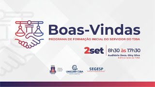 TJBA transmite o Projeto BoasVindas  Tarde [upl. by Zosima326]