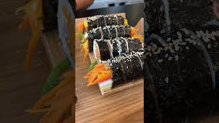 Comida coreana en patronato🇰🇷🫰🏻 chile minivlog kfood comidacoreana kimbap gimbap [upl. by Eigram641]