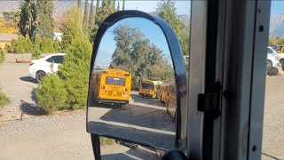 Field trip to Greenspot Farm in Mentone California off Hwy 38 We had 7 buses packed in the lot [upl. by Anwahsad243]