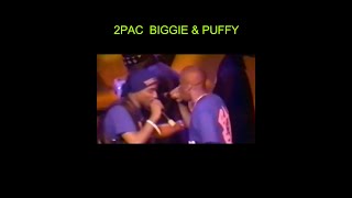 ONLY FOOTAGE OF TUPAC BIGGIE AND PUFFY RAP ON TOGETHER [upl. by Luedtke238]