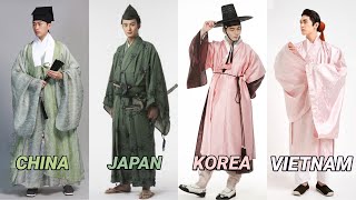 Sinosphere Sinospheric Traditional Clothing For Men  China  Japan  Korea  Vietnam [upl. by Fields164]