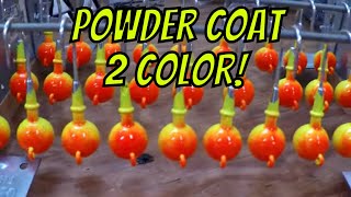 Powder Painting Jigs 3 ways Multiple colors [upl. by Loggia972]