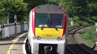 Abergavenny train station train going to Rhyl [upl. by Aneehsar168]