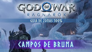 God of War Ragnarok Guia de Zonas 100  Campos de bruma Localización coleccionables [upl. by Kampmeier]