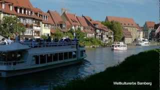 Bamberg FrankenBayern UNESCO Weltkulturerbe gefilmt mit Panasonic Lumix GH2 in Full HD [upl. by Dlanor]