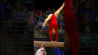 Katelyn Ohashi Beam 🔥🥵short vairlshort ytshortsviral biokailash [upl. by Nahgem796]