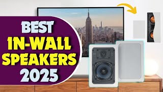 The 5 Best In Wall Speakers in 2025 [upl. by Fe838]